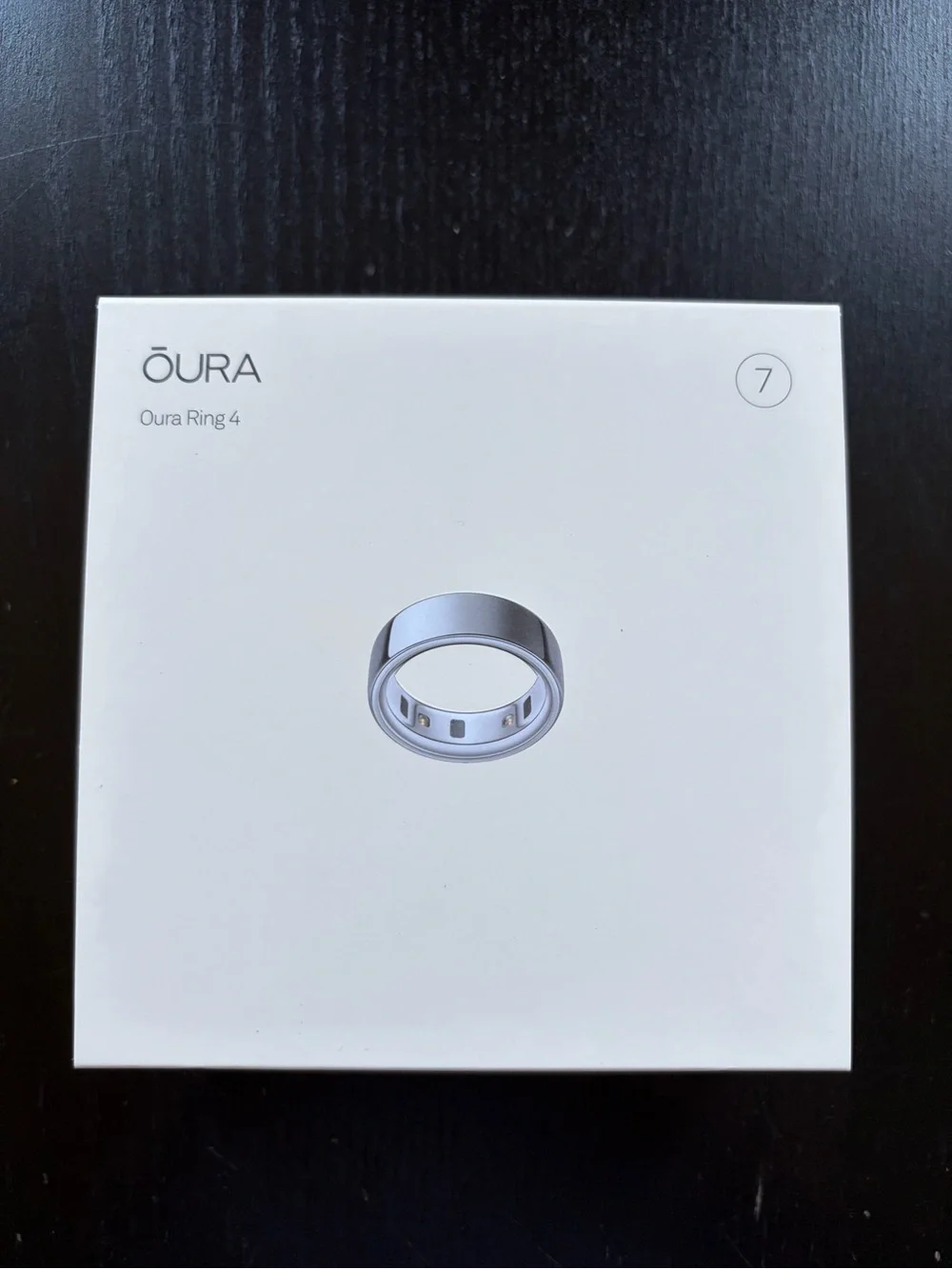 Oura 4 Smart Ring - Silver Size 7 NWT - Picture 8 of 11
